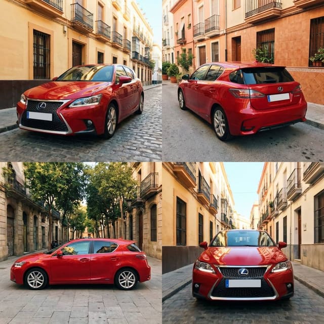 Lexus CT 2015 — комфорт-класс, аренда в Барселоне