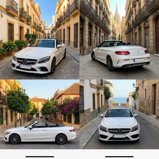 Mercedes C Cabriolet 250 2018 — кабриолет-класс, аренда в Барселоне