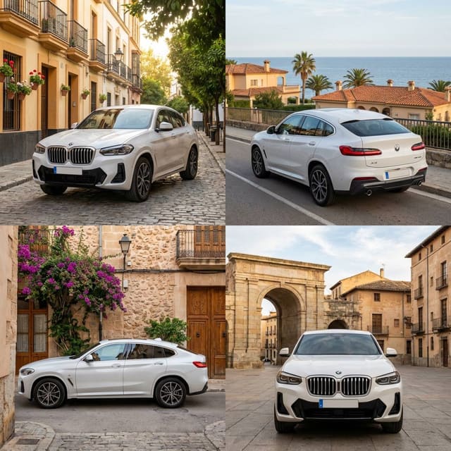 BMW X4 2024 — внедорожник-класс, аренда в Барселоне