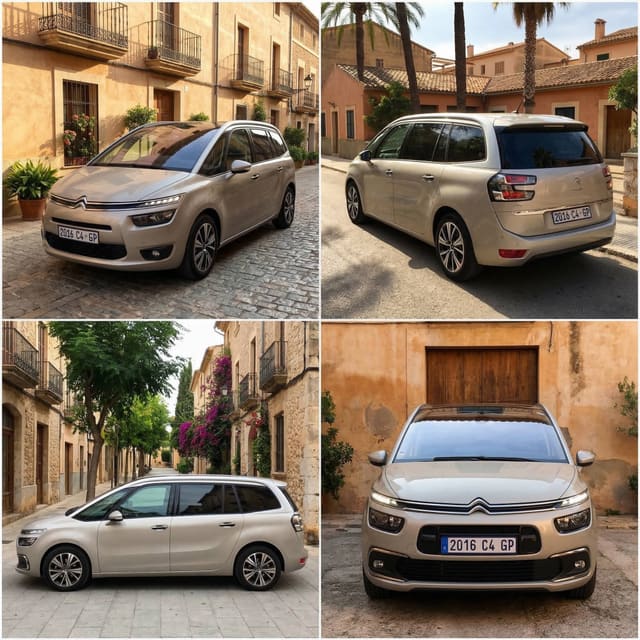 Citroen Grand Picasso 2016 — минивэн-класс, аренда в Барселоне