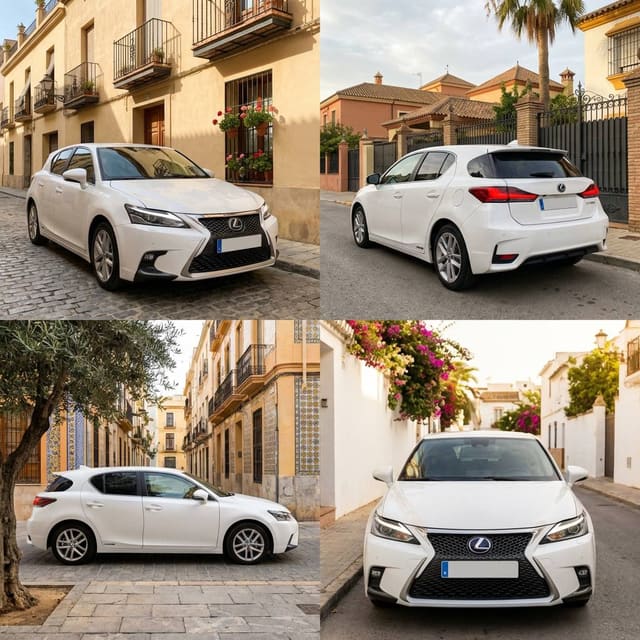 Lexus CT 2020 4161KTF — комфорт-класс, аренда в Барселоне