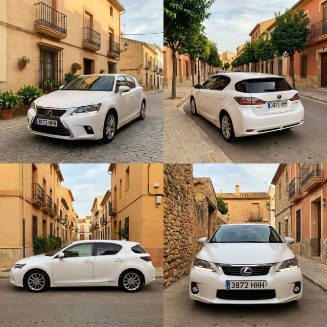 Lexus CT 2014 3050HDF — комфорт-класс, аренда в Барселоне