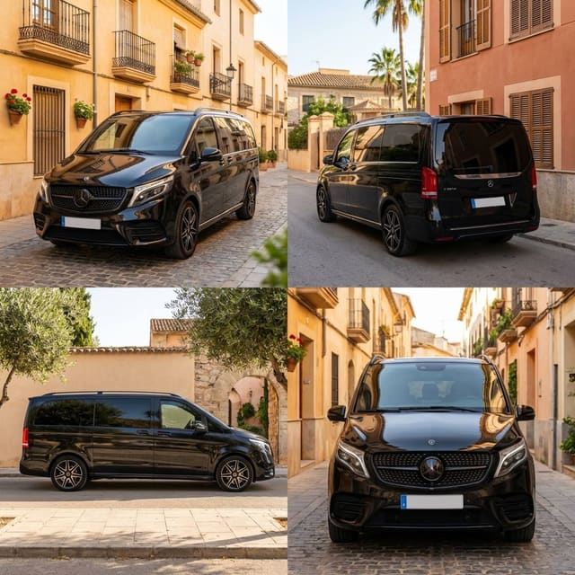 Mercedes V-Class AMG 2021 — минивэн-класс, аренда в Барселоне