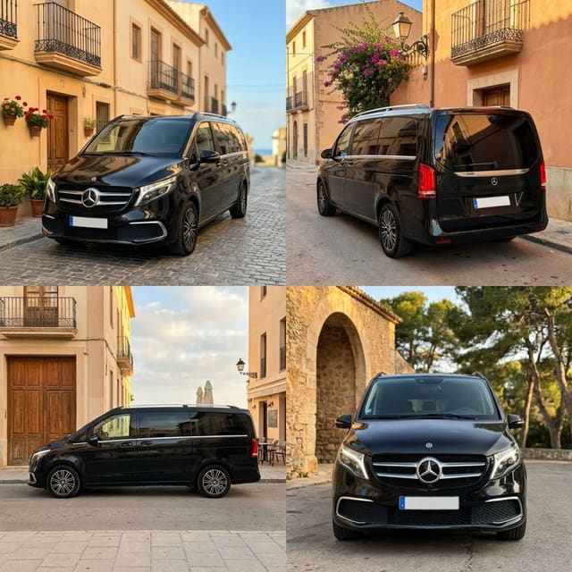Mercedes V-Class 2025 — минивэн-класс, аренда в Барселоне