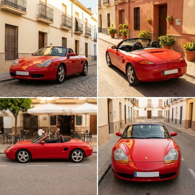 Porsche Boxster 2002 — кабриолет-класс, аренда в Барселоне
