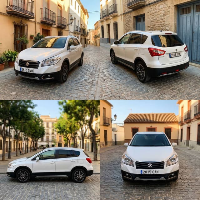 Suzuki SX4 2015 — внедорожник-класс, аренда в Барселоне