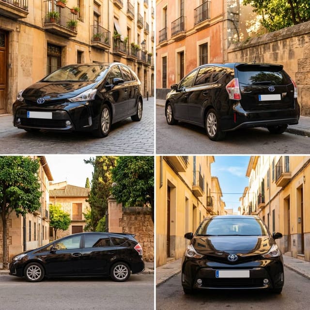 Toyota Prius 2018 — комфорт-класс, аренда в Барселоне