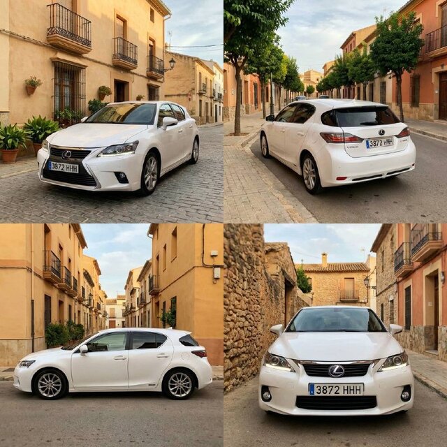 Lexus CT 2014 — аренда в Барселоне